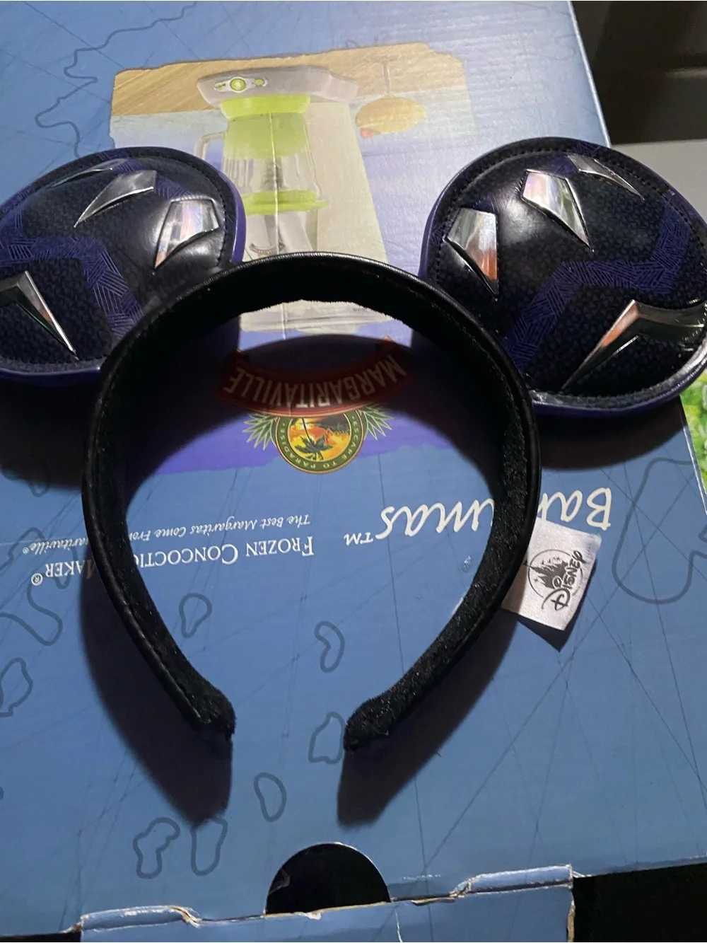 Not shipping Disney Black and Purple Kids Mouse Ear Headband